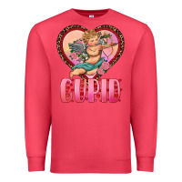 Cardinal cupid heart Premium Sweatshirt - RanaPortraitStore