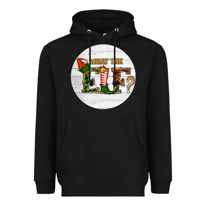 What The Elf Christmas Heavyweight Hoodie by RanaPortraitStore | Teevron