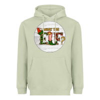Matcha What The Elf Christmas Heavyweight Hoodie - RanaPortraitStore