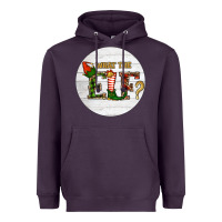 Plum What The Elf Christmas Heavyweight Hoodie - RanaPortraitStore