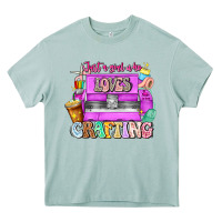 Arona Just A Girl Who Loves Crafting Heavy Core Tee - CowhideDigitalArt