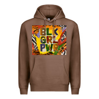 Chestnut black girl power tumbler Premium Hoodie - BundleAndBundleShop