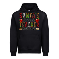 Black santa's favorite teacher assistant Urban Hoodie - Jasminsmagicworld
