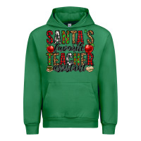 Emerald santa's favorite teacher assistant Urban Hoodie - Jasminsmagicworld