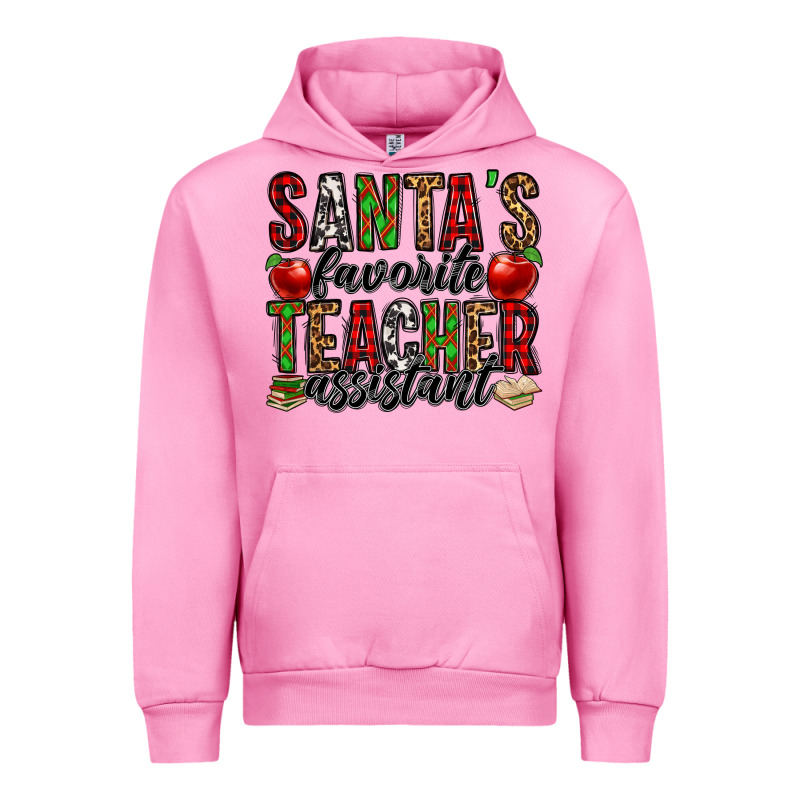 Santa's Favorite Teacher Assistant Urban Hoodie by Jasminsmagicworld | Teevron