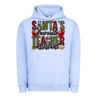 Pigment Grape Ice santa's favorite teacher assistant Urban Hoodie - Jasminsmagicworld