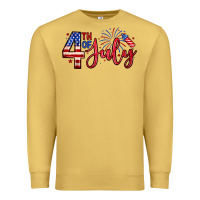 Antique Gold 4th of july zillion Premium Sweatshirt - Zillion Design Studio