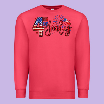 4th Of July Zillion Premium Sweatshirt Designed By Zillion Design Studio