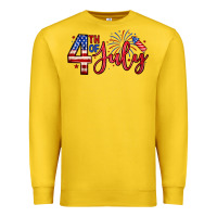 Lemon 4th of july zillion Premium Sweatshirt - Zillion Design Studio