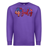 Purple 4th of july zillion Premium Sweatshirt - Zillion Design Studio