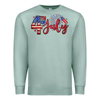 Seafoam 4th of july zillion Premium Sweatshirt - Zillion Design Studio