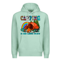 Seafoam camping is my happy  place Premium Hoodie - AdoDesignShop