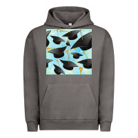 Pigment Tornado graduation cap seamless pattern Urban Hoodie - BundleAndBundleShop