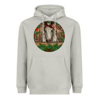 Moon Dust Christmas Horse Heavyweight Hoodie - RanaPortraitStore