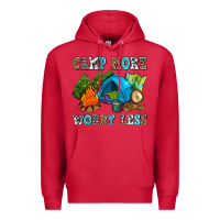 Cardinal camp more worry less Premium Hoodie - AdoDesignShop