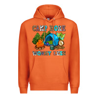Carrot camp more worry less Premium Hoodie - AdoDesignShop