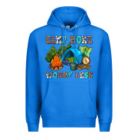 True Royal camp more worry less Premium Hoodie - AdoDesignShop