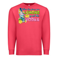 Cardinal when life gives you lemons Premium Sweatshirt - texasbilliewilder