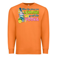 Carrot when life gives you lemons Premium Sweatshirt - texasbilliewilder
