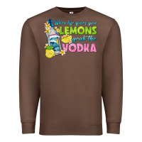 Chestnut when life gives you lemons Premium Sweatshirt - texasbilliewilder