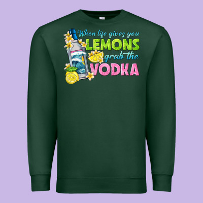 When Life Gives You Lemons Premium Sweatshirt Designed By Texasbilliewilder