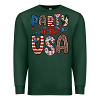 Sports Green party in the usa Premium Sweatshirt - Zillion Design Studio