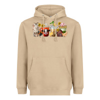 Mushroom farm animals coffee cups Heavyweight Hoodie - texasbilliewilder