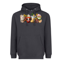 Smoke farm animals coffee cups Heavyweight Hoodie - texasbilliewilder