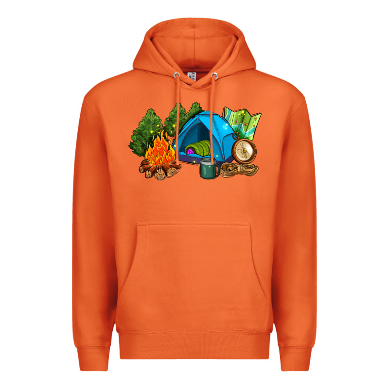 Camp In The Woods Premium Hoodie by AdoDesignShop | Teevron