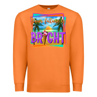 Carrot your future is bright Premium Sweatshirt - texasbilliewilder