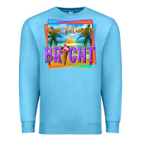 Ocean Blue your future is bright Premium Sweatshirt - texasbilliewilder