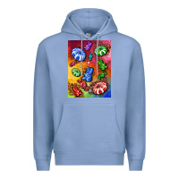 Colony Blue candies  air freshener Premium Hoodie - AdoDesignShop