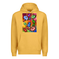 Mustard candies  air freshener Premium Hoodie - AdoDesignShop