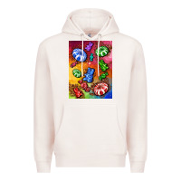 Pale Pink candies  air freshener Premium Hoodie - AdoDesignShop