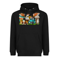 Black farm truck coffee cups Heavyweight Hoodie - texasbilliewilder