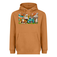 Meerkat farm truck coffee cups Heavyweight Hoodie - texasbilliewilder