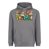 Storm farm truck coffee cups Heavyweight Hoodie - texasbilliewilder