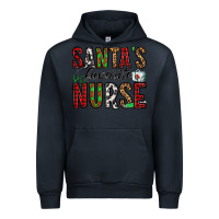 Navy santa's favorite nurse Urban Hoodie - Jasminsmagicworld