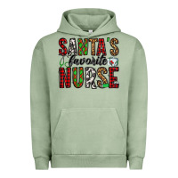 Pigment Oil Green santa's favorite nurse Urban Hoodie - Jasminsmagicworld