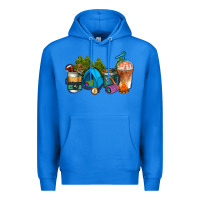 True Royal camp coffee cups ado Premium Hoodie - AdoDesignShop