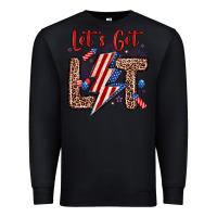 Black let s get lit Premium Sweatshirt - Zillion Design Studio