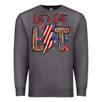 Charcoal Heather let s get lit Premium Sweatshirt - Zillion Design Studio