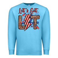 Ocean Blue let s get lit Premium Sweatshirt - Zillion Design Studio