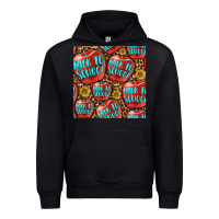Foreset Green back to school with apple seamless pattern Urban Hoodie - BundleAndBundleShop