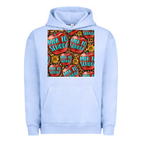 Pigment Grape Ice back to school with apple seamless pattern Urban Hoodie - BundleAndBundleShop