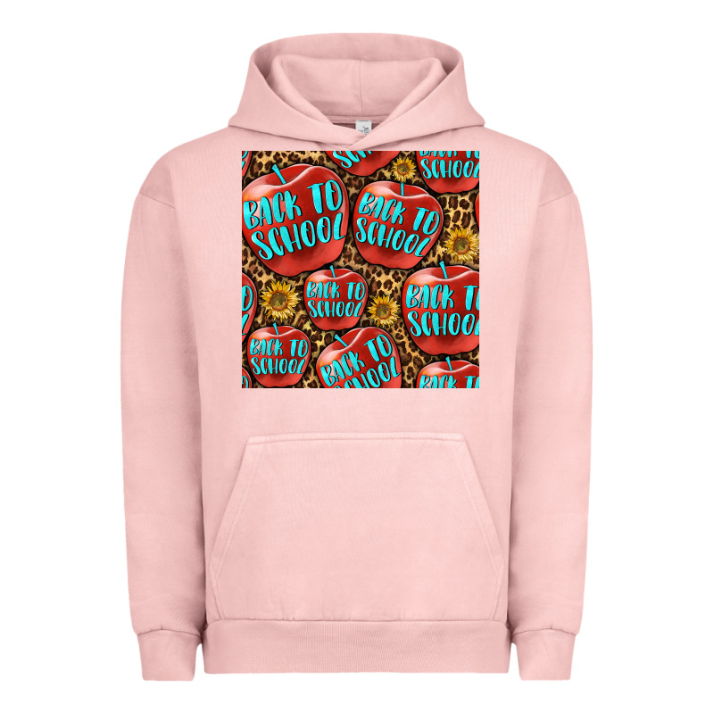 Back To School With Apple Seamless Pattern Urban Hoodie by BundleAndBundleShop | Teevron