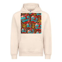 Sandshell back to school with apple seamless pattern Urban Hoodie - BundleAndBundleShop