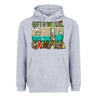 Heather Grey fifth wheel camper Heavyweight Hoodie - texasbilliewilder