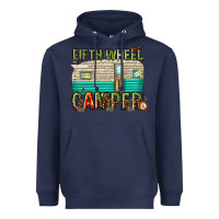 Navy fifth wheel camper Heavyweight Hoodie - texasbilliewilder