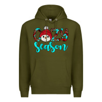 Army Green cozy season Premium Hoodie - JahusDesignShop